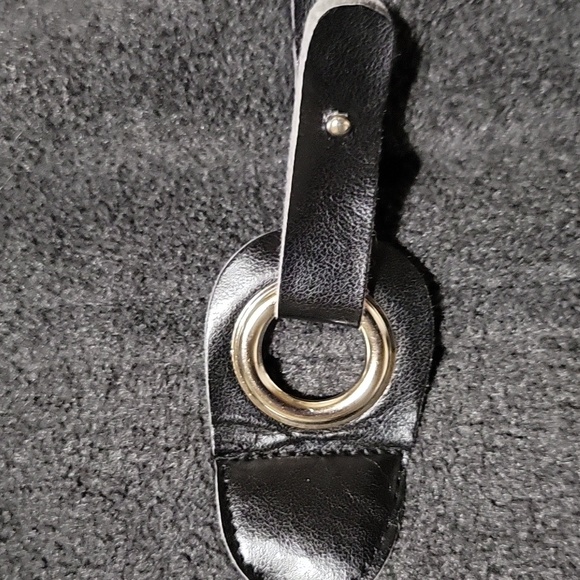 Le Moda Gray Cape Coat with Black Accents EXCELLENT CONDITION!!!! - Picture 5 of 6